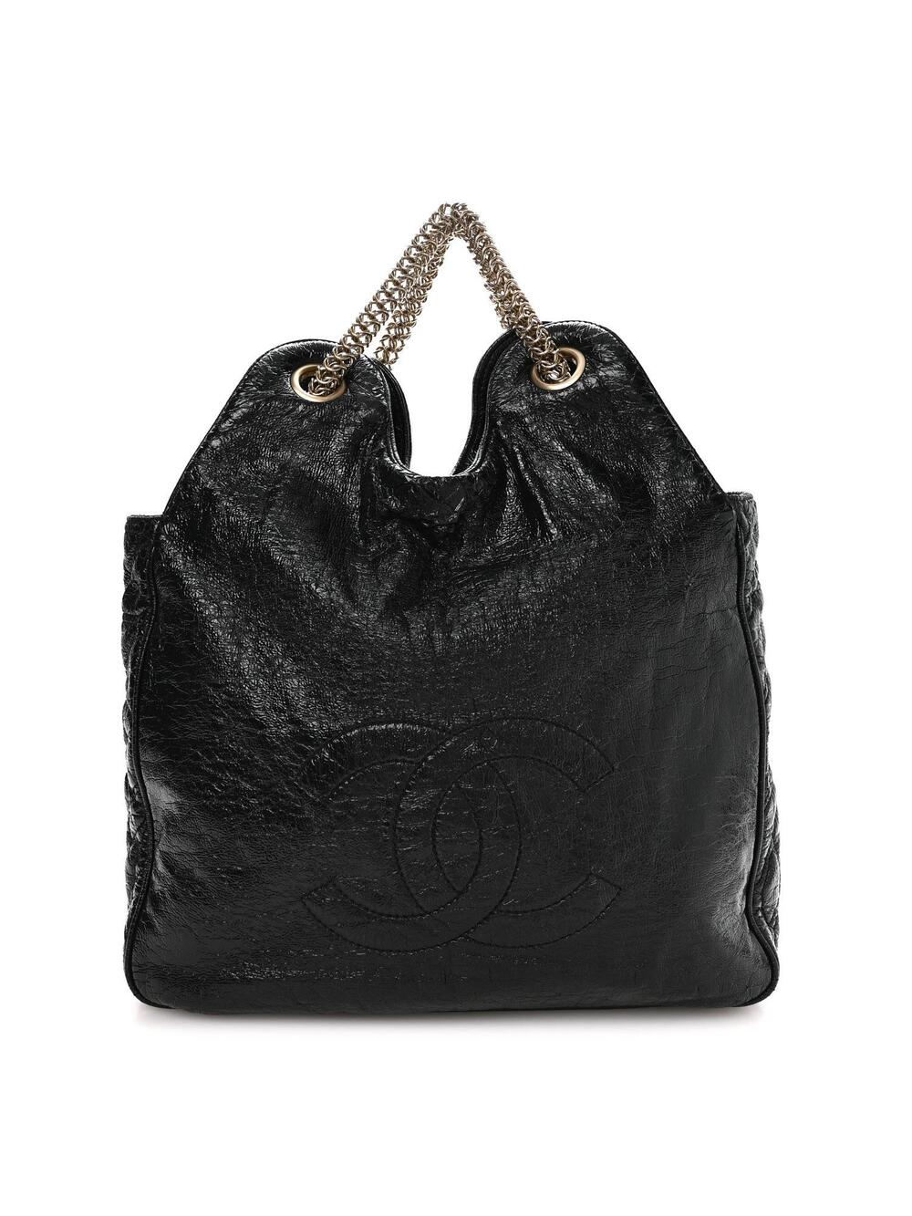 Chanel Vinyl Rodeo Bag Black #297542C12B